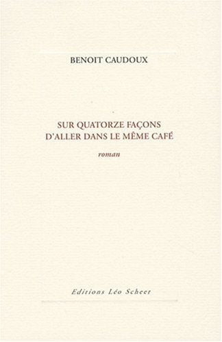 UR QUATORZE FACONS D'ALLER DANS LE MEME, de Benoit Caudoux | portada del libro