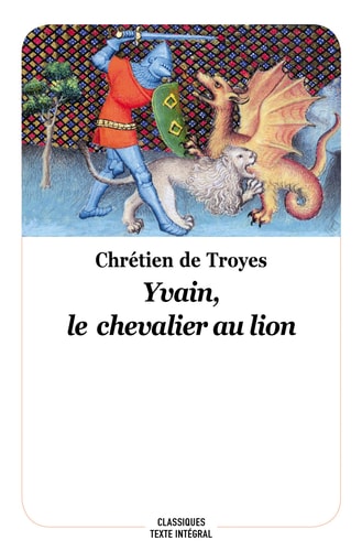 VAIN, LE CHEVALIER AU LION, de Chrétien de Troyes | portada del libro
