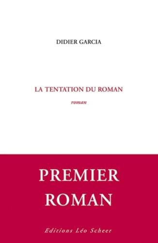 A TENTATION DU ROMAN, de Garcia | portada del libro