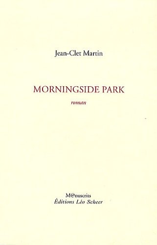 ORNINGSIDE PARK, de MARTIN JEAN-CLET | portada del libro