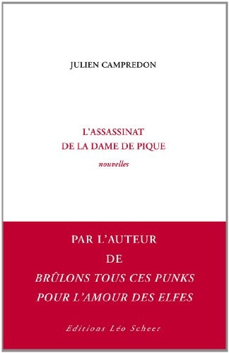 'ASSASSINAT DE LA DAME DE PIQUE, de Julien Campredon | portada del libro