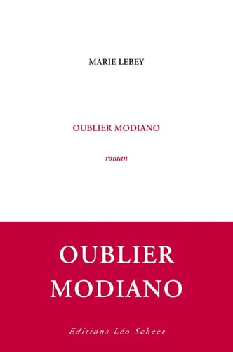 UBLIER MODIANO, de Marie Lebey | portada del libro