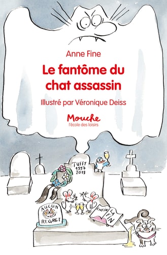 E FANTOME DU CHAT ASSASSIN, de Anne Fine | portada del libro