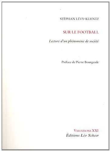 UR LE FOOTBALL., de Stephan Lévy-Kuentz | portada del libro