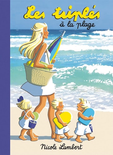 ES TRIPLES A LA PLAGE, de Nicole [VNV] Lambert | portada del libro