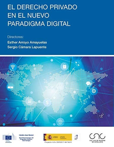 El derecho privado en el nuevo paradigma digital, de VV.AA. | portada del libro
