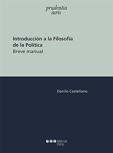 Introducción a la filosofía de la política, de Castellano | portada del libro