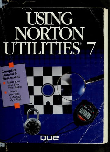USING NORTON UTILITIES 7, de ELLIOTT | portada del libro