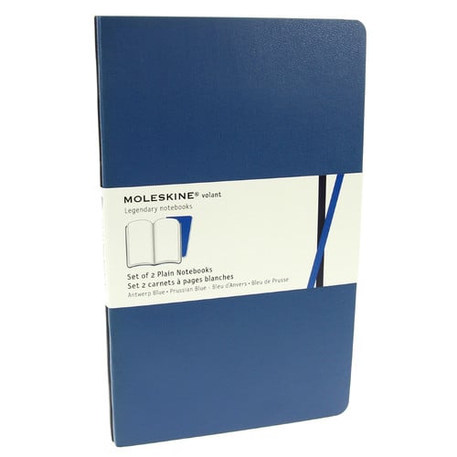 BLUE PLAIN VOLANT NOTEBOOKS L AZUL LISO BLANDA, de SIN AUTOR | portada del libro