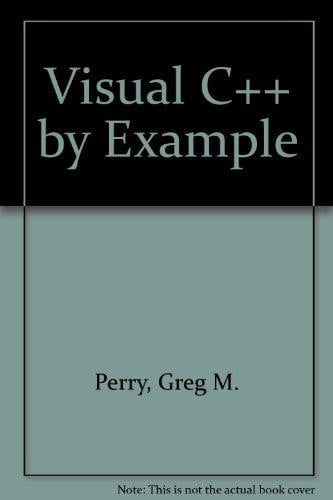VISUAL C++ 1.5 BY EXAMPLE, de ROSS | portada del libro