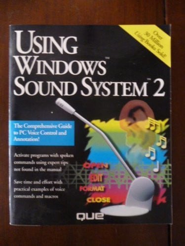 USING WINDOWS SOUND SYSTEM 2, de MOORE | portada del libro