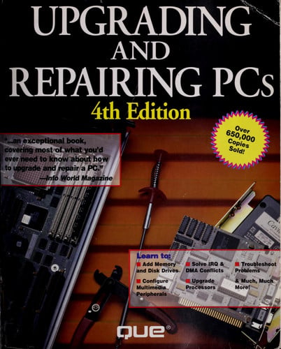 UPGRADING & REPAIRING PCS, de MUELLER | portada del libro