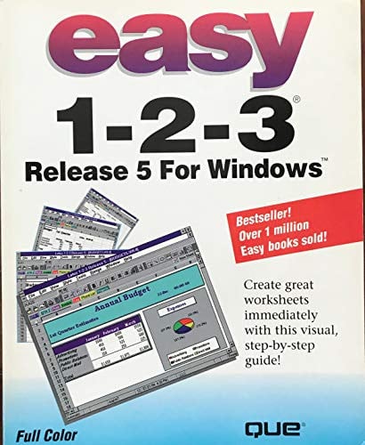 EASY 1-2-3 RELEASE 5 FOR WINDOWS, de REISNER | portada del libro