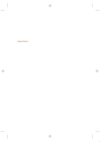 EQUINE SCIENCE 3E | portada del libro