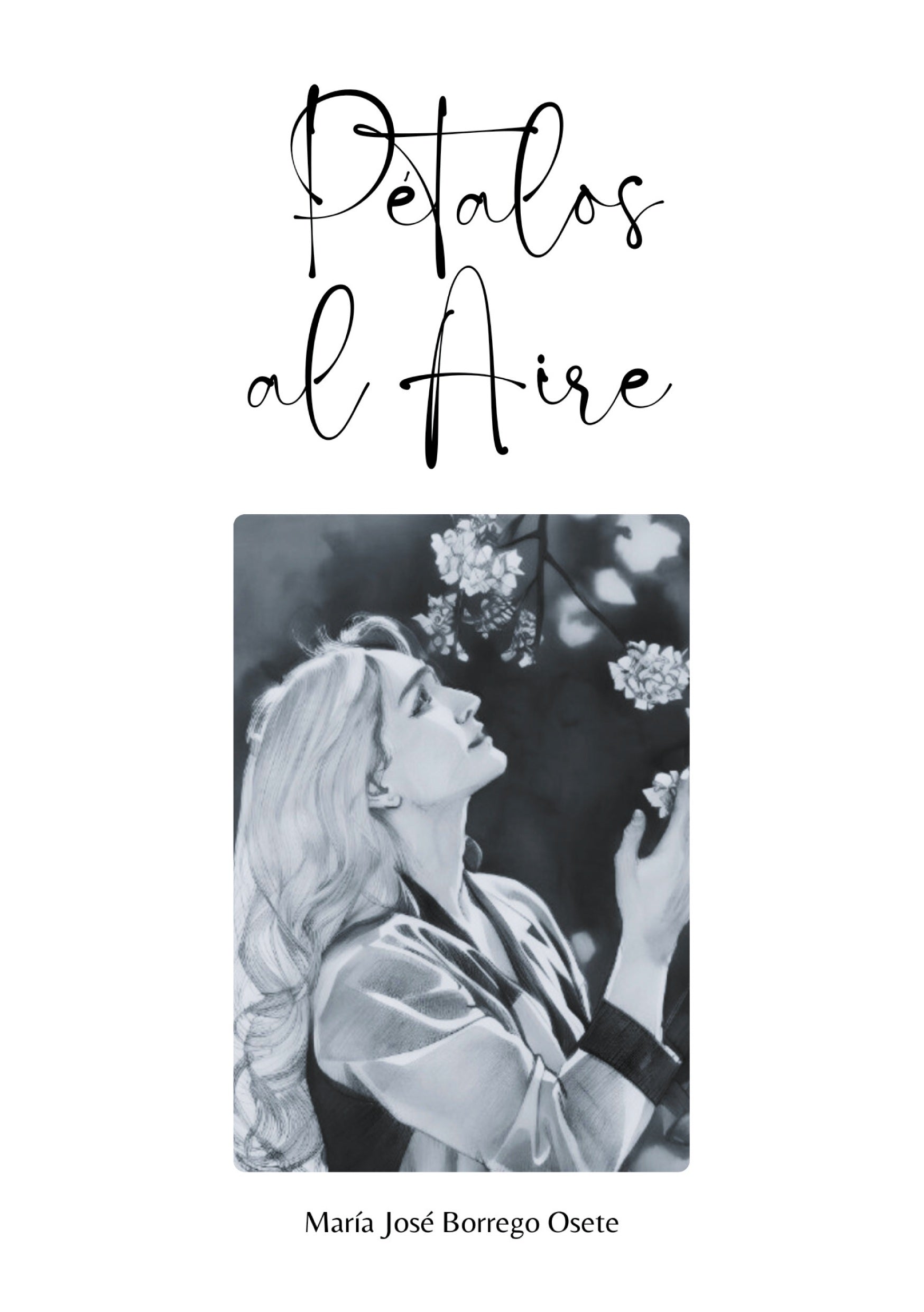 Pétalos al aire, de María José Borrego Osete | portada del libro