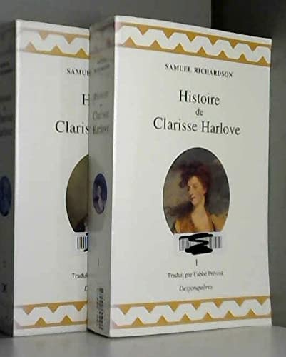HISTOIRE DE CLARISSE HARLOVE 2 VOL., de Samuel Richardson | portada del libro