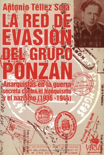 RED EVASION DEL GRUPO PONZAN, de TELLEZ SOLA | portada del libro