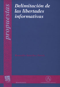 Delimitación de las libertades informativas, de Sánchez Ferriz | portada del libro