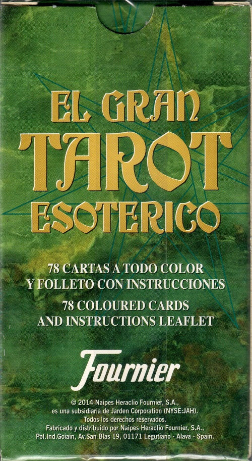 El gran tarot esotérico, de Anónimo | portada del libro