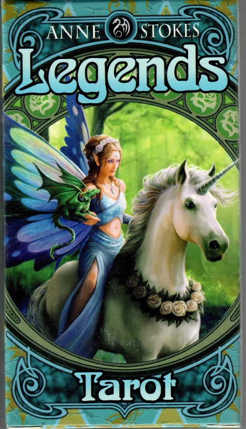 Tarot legends, de Anne | portada del libro