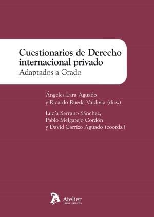 CUESTIONARIOS DE DERECHO INTERNACIONAL PRIVADO, de MELGAREJO CORDON PABLO#SERRANO SANCHEZ LUCIA#C | portada del libro