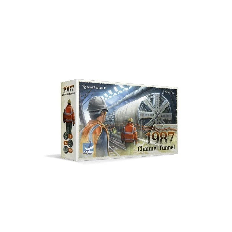 JUEGO DE MESA 1987 CHANNEL TUNNEL | portada del libro