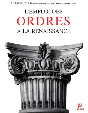 'EMPLOI DES ORDRES DANS L'ARCHITE (ECB), de Jean Guillaume | portada del libro