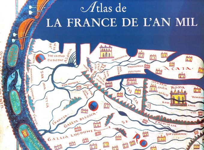 TLAS DE LA FRANCE DE L'AN MIL. (ECB), de Collectif | portada del libro