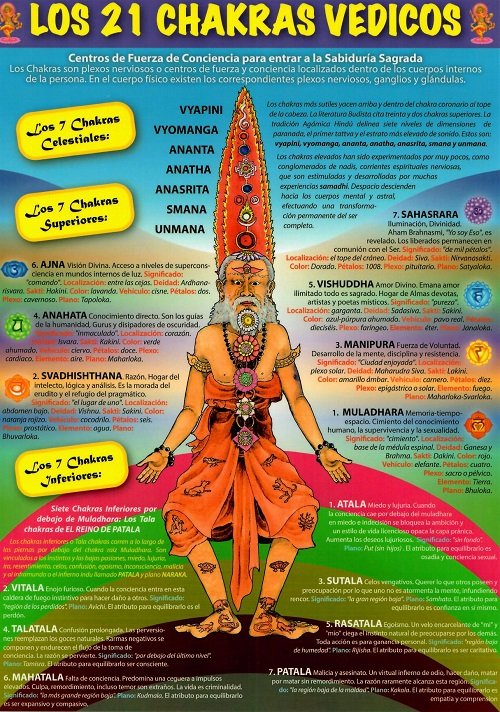 21 CHAKRAS VEDICOS LD-923 | portada del libro
