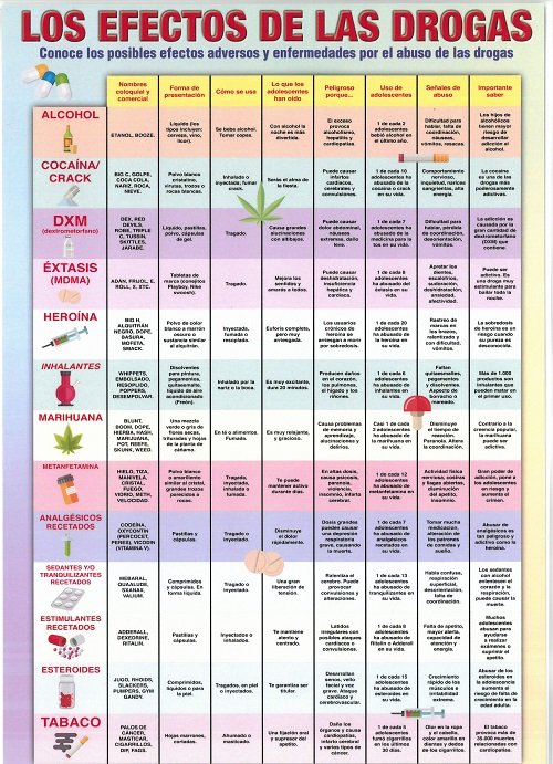 EFECTOS DE LAS DROGAS LD-094 | portada del libro