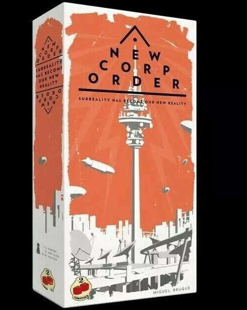 JUEGO DE MESA NEW CORP ORDER | portada del libro