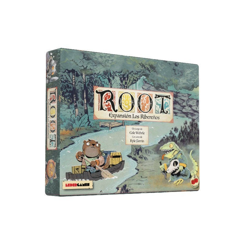 JUEGO DE MESA ROOT EXPANSION LOS RIBEREÑOS | portada del libro