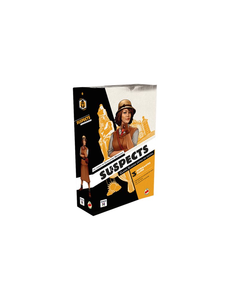 JUEGO DE MESA SUSPECTS | portada del libro