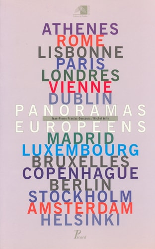 ANORAMAS EUROPEENS. (ECB), de Jean-Pierre Pranslas-Descours | portada del libro