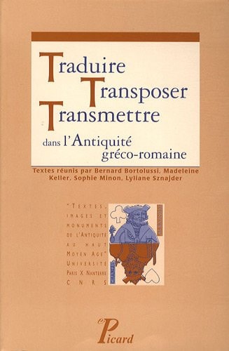 RADUIRE, TRANSPOSER, TRANSMETTRE (ECB), de Colette Jourdain-Annequin | portada del libro