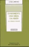 Un movimiento, unas obras, una misión, de Jiménez González | portada del libro