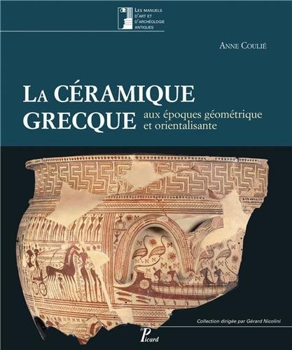 A CERAMIQUE GRECQUE AUX EPOQUES G (ECR), de Anne Coulié | portada del libro
