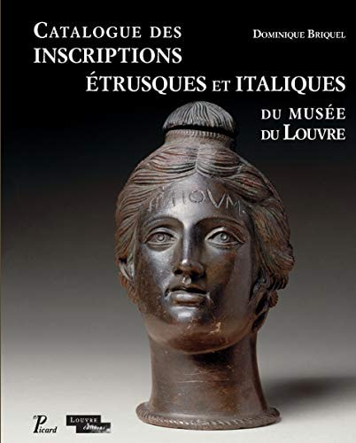 ATALOGUE DES INSCRIPTIONS ETRUSQU (ECR), de Dominique Briquel | portada del libro