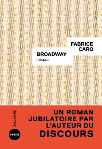 BROADWAY, de FABRICE CARO | portada del libro