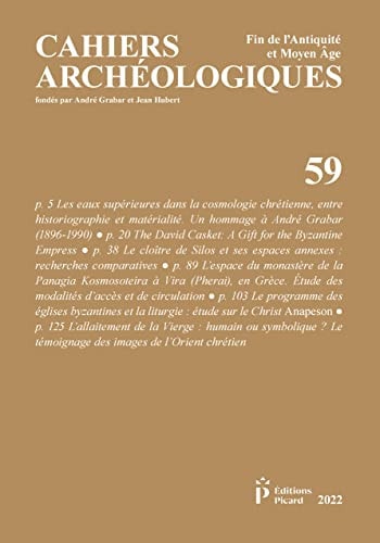 AHIERS ARCHEOLOGIQUES, FIN DE L'A (ECB), de Collectif | portada del libro