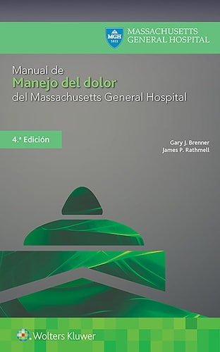MANUAL DE MANEJO DEL DOLOR DEL MASSACHUSETTS GENERAL HOSPITAL, de BRENNER | portada del libro