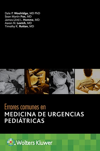 ERRORES COMUNES EN MEDICINA DE URGENCIAS PEDIATRICAS, de WOOLRIDGE | portada del libro