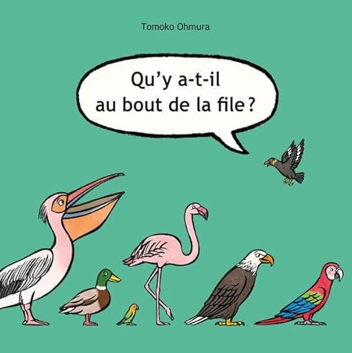 U'Y A-T-IL AU BOUT DE LA FILE ?, de Tomoko Ohmura | portada del libro