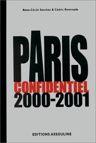 PARIS CONFIDENTIEL 2000-2001, de Ann C. Sanchez | portada del libro
