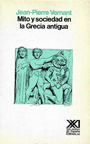 Mito y sociedad en la Grecia antigua, de Vernant | portada del libro