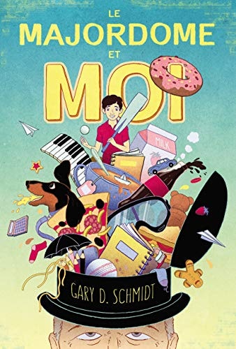 E MAJORDOME ET MOI, de Gary D. Schmidt | portada del libro