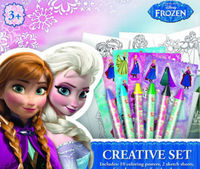 SET CREATIVO DE FROZEN | portada del libro