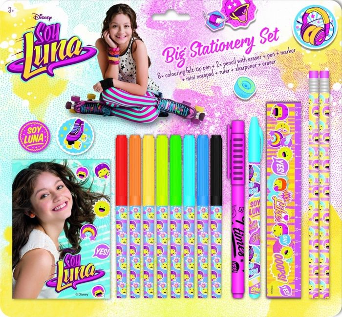 SET BIG STATIONERY SOY LUNA | portada del libro