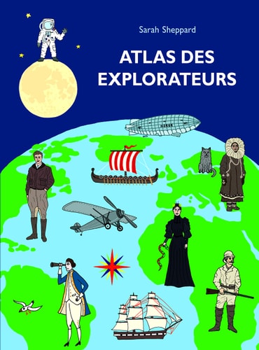 TLAS DES EXPLORATEURS, de Sarah Sheppard | portada del libro