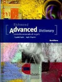 Richmond advanced dictionary, español-inglés, inglés-español, de AA.VV. | portada del libro